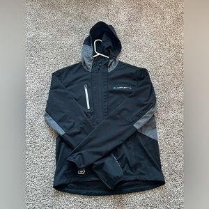 Triple Byte black windbreaker